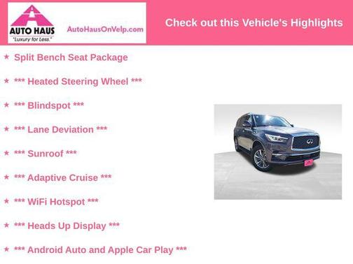 2022 INFINITI QX80 Luxe