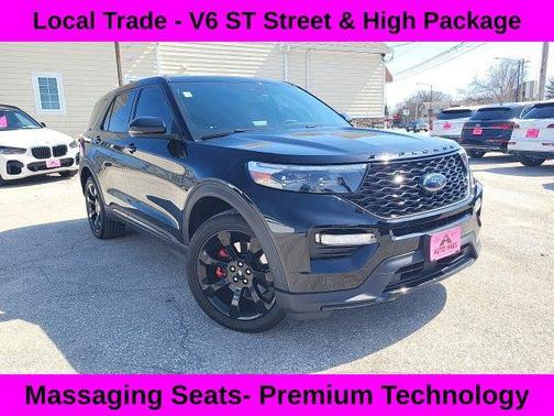 Agate Black Metallic 2021 Ford Explorer ST