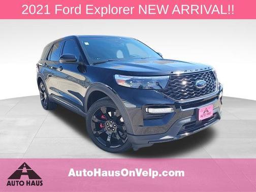 Agate Black Metallic 2021 Ford Explorer ST