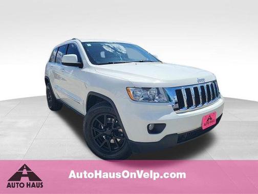 Stone White Clearcoat 2012 Jeep Grand Cherokee Laredo