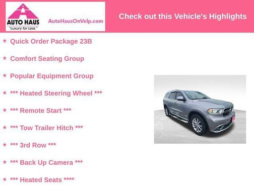 2016 Dodge Durango SXT