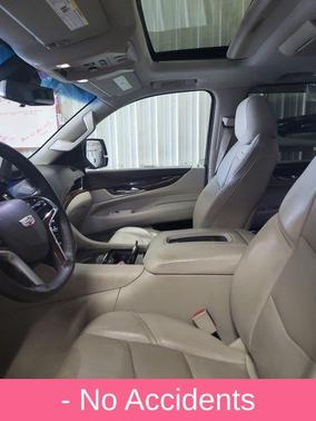 Crystal White Tricoat 2017 Cadillac Escalade ESV Luxury