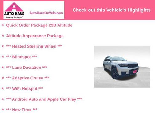 2023 Jeep Grand Cherokee L Altitude