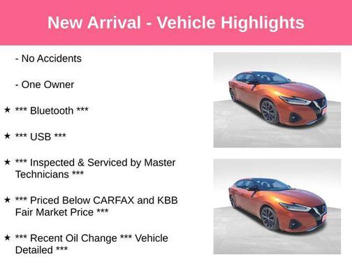 Sunset Drift Chromaflair 2019 Nissan Maxima 3.5 SR