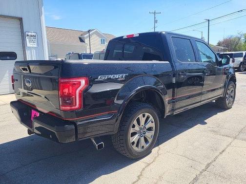 Shadow Black 2017 Ford F-150 Lariat