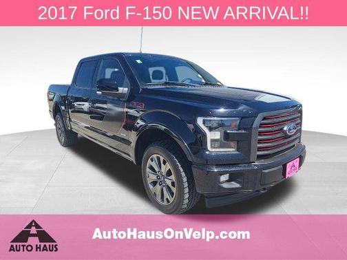 Shadow Black 2017 Ford F-150 Lariat