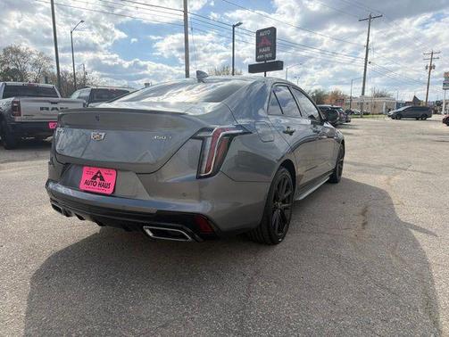 Satin Steel Metallic 2021 Cadillac CT4 Sport