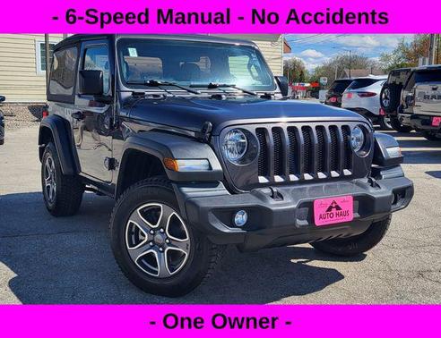 Granite Crystal Metallic Clearcoat 2022 Jeep Wrangler Sport S