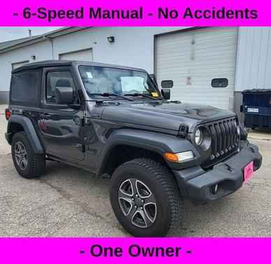 Granite Crystal Metallic Clearcoat 2022 Jeep Wrangler Sport S