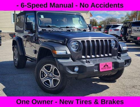 Granite Crystal Metallic Clearcoat 2022 Jeep Wrangler Sport S