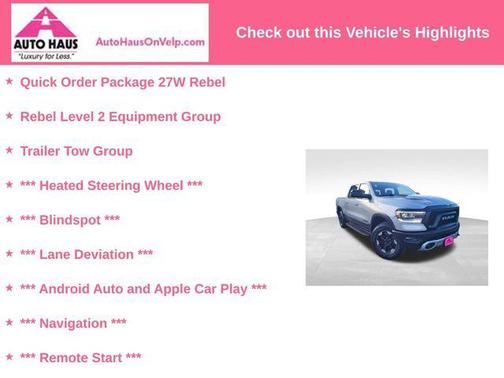 2019 RAM 1500 Rebel