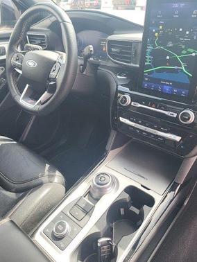 Agate Black Metallic 2021 Ford Explorer ST