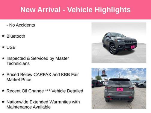 Sting-Gray Clearcoat 2022 Jeep Compass Trailhawk