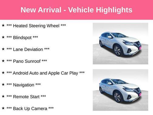 2020 Nissan Murano SL Intelligent AWD