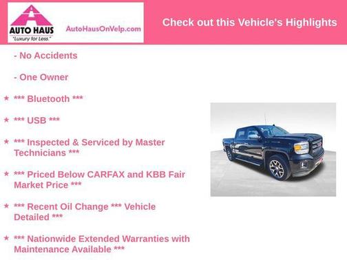 2015 GMC Sierra 1500 SLT