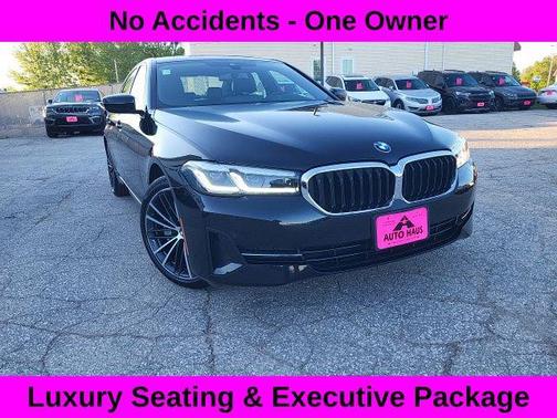 Black Sapphire Metallic 2023 BMW 530 i xDrive