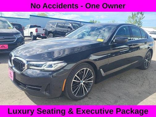 Black Sapphire Metallic 2023 BMW 530 i xDrive