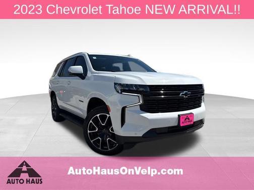 Summit White 2023 Chevrolet Tahoe 4WD RST