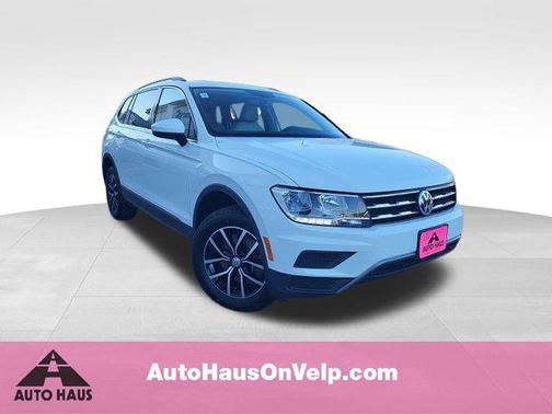 Pure White 2021 Volkswagen Tiguan 2.0T SE 4MOTION