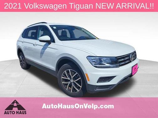 Pure White 2021 Volkswagen Tiguan 2.0T SE 4MOTION