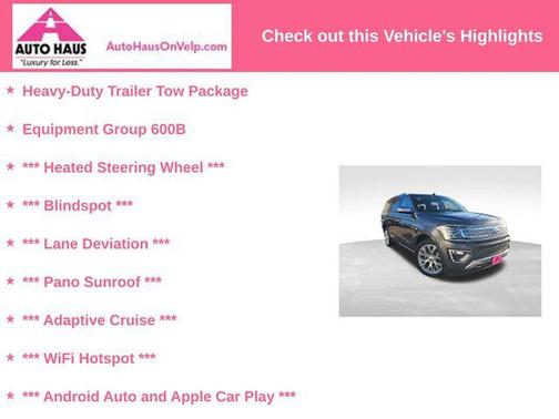 2018 Ford Expedition Platinum