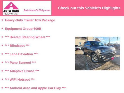 2018 Ford Expedition Platinum