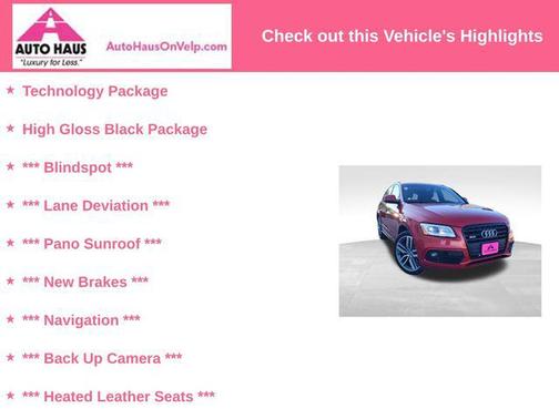 2015 Audi SQ5 3.0T Premium Plus