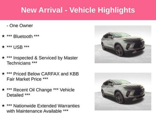 Sterling Gray Metallic 2023 Chevrolet Blazer 2LT