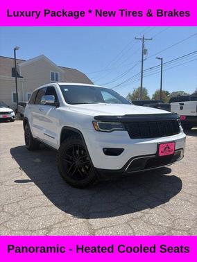 Bright White Clearcoat 2017 Jeep Grand Cherokee Limited