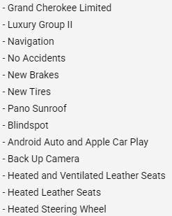 Bright White Clearcoat 2017 Jeep Grand Cherokee Limited