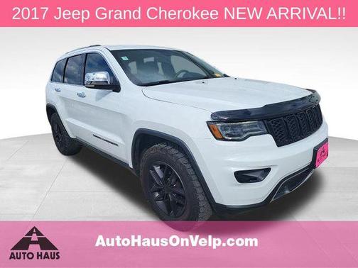 Bright White Clearcoat 2017 Jeep Grand Cherokee Limited