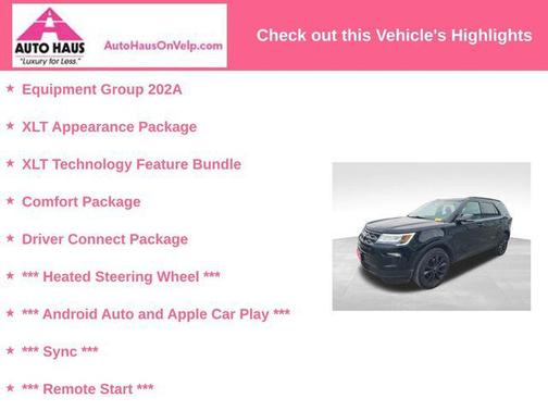 2018 Ford Explorer XLT