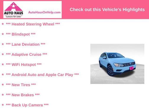 2021 Volkswagen Tiguan 2.0T SE 4MOTION