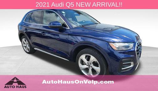 Navarra Blue Metallic 2021 Audi Q5 45 Prestige