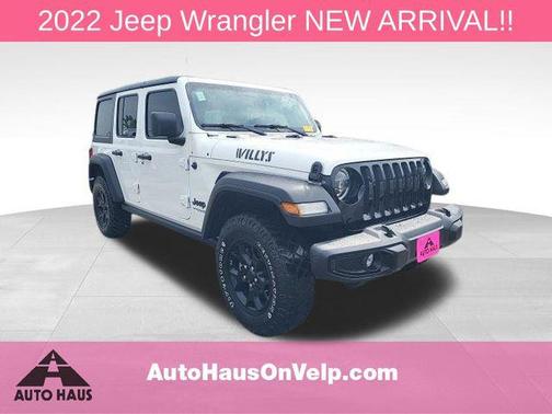 Bright White Clearcoat 2022 Jeep Wrangler Willys