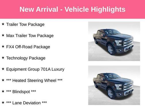 2015 Ford F-150 Platinum