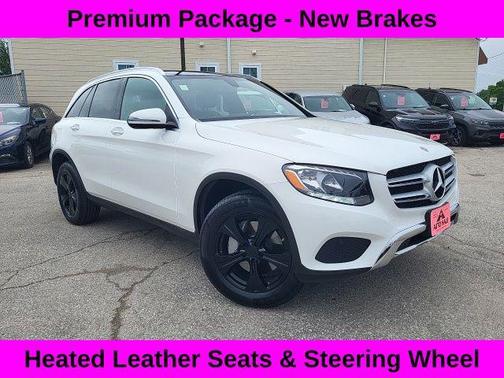 White 2018 Mercedes-Benz GLC 300 4MATIC