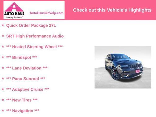 2016 Jeep Grand Cherokee SRT