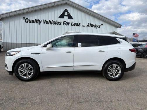 Summit White 2018 Buick Enclave Premium