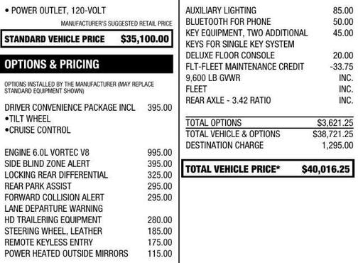 2020 Chevrolet Express 3500 RWD 3500 Regular Wheelbase WT