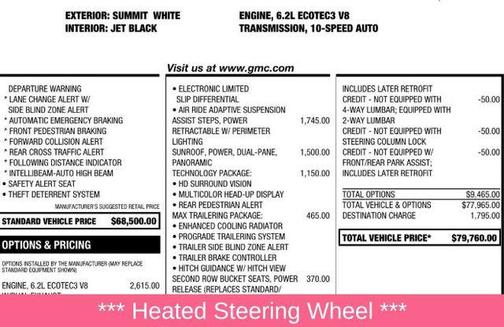 2022 GMC Yukon 4WD AT4