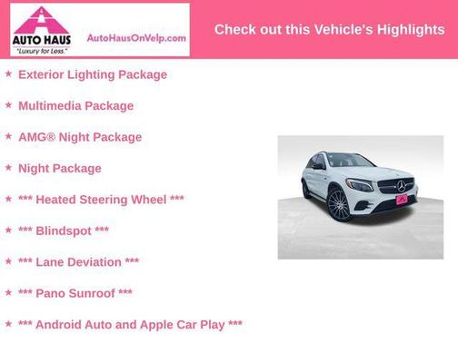 2019 Mercedes-Benz AMG GLC 43 4MATIC