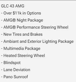 2019 Mercedes-Benz AMG GLC 43 4MATIC