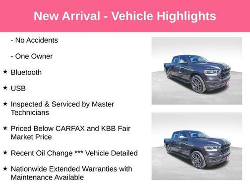 Granite Crystal Metallic Clearcoat 2019 RAM 1500 Rebel
