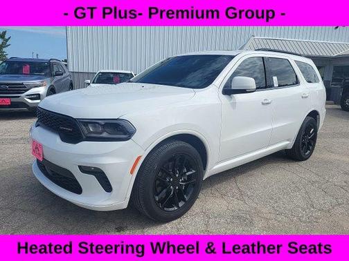 White Knuckle Clearcoat 2022 Dodge Durango GT Plus