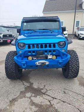 Hydro Blue Pearl Coat 2015 Jeep Wrangler Unlimited Sport