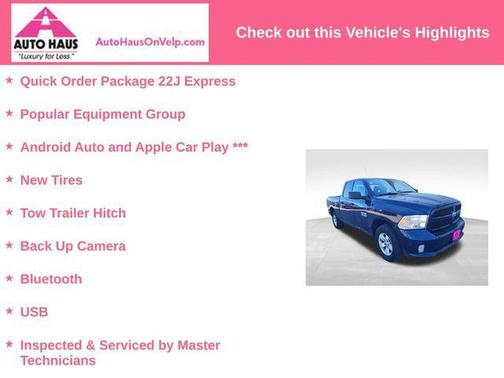 True Blue Pearlcoat 2018 RAM 1500 Express