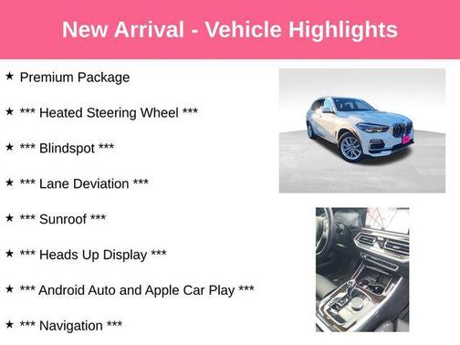 Alpine White 2020 BMW X5 xDrive40i