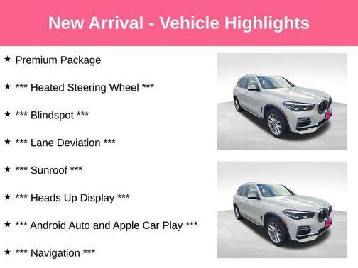 Alpine White 2020 BMW X5 xDrive40i