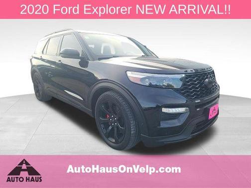 Agate Black Metallic 2020 Ford Explorer ST